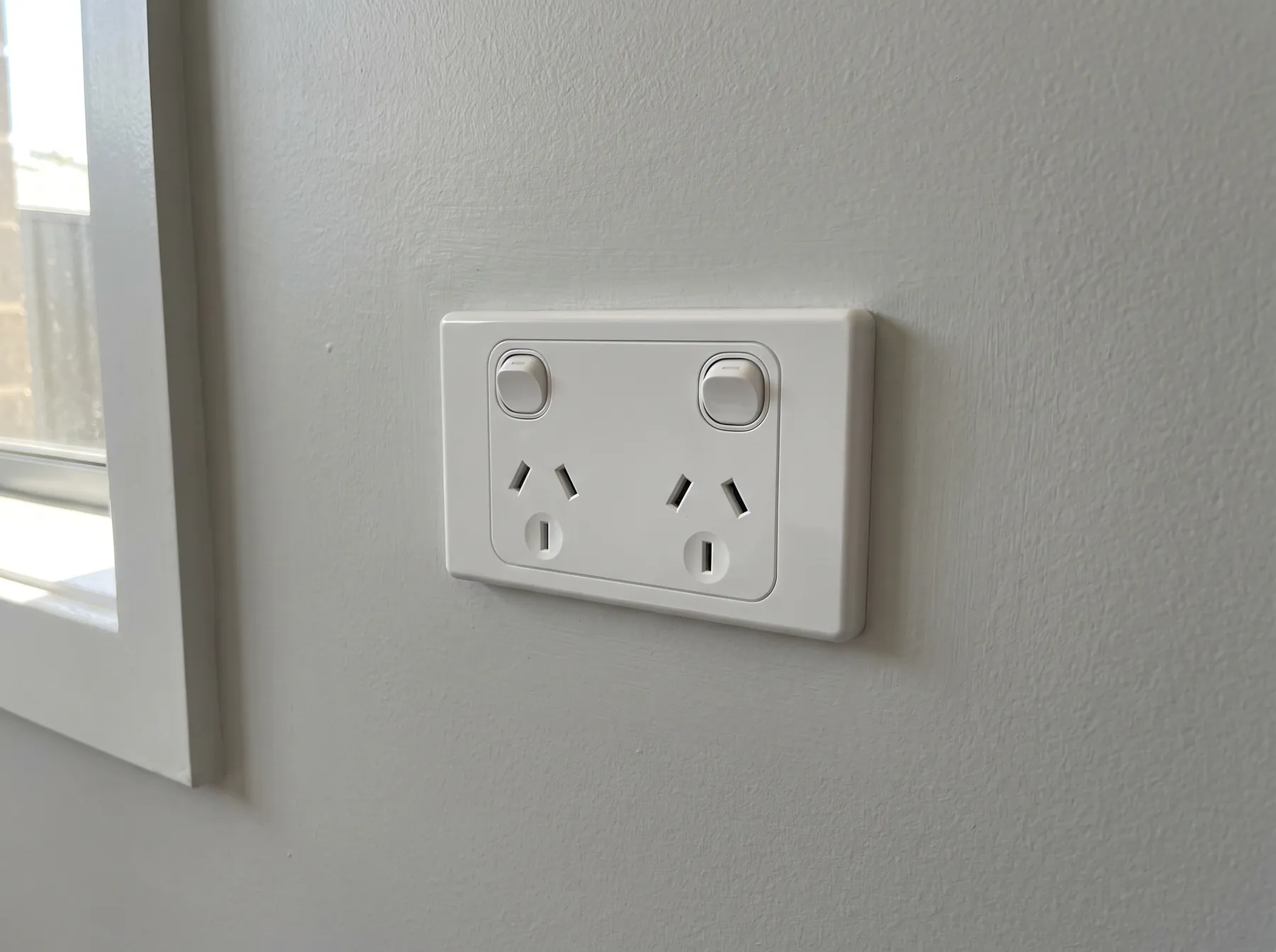 Wall power point in a home